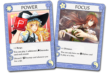 Power and Focus cards